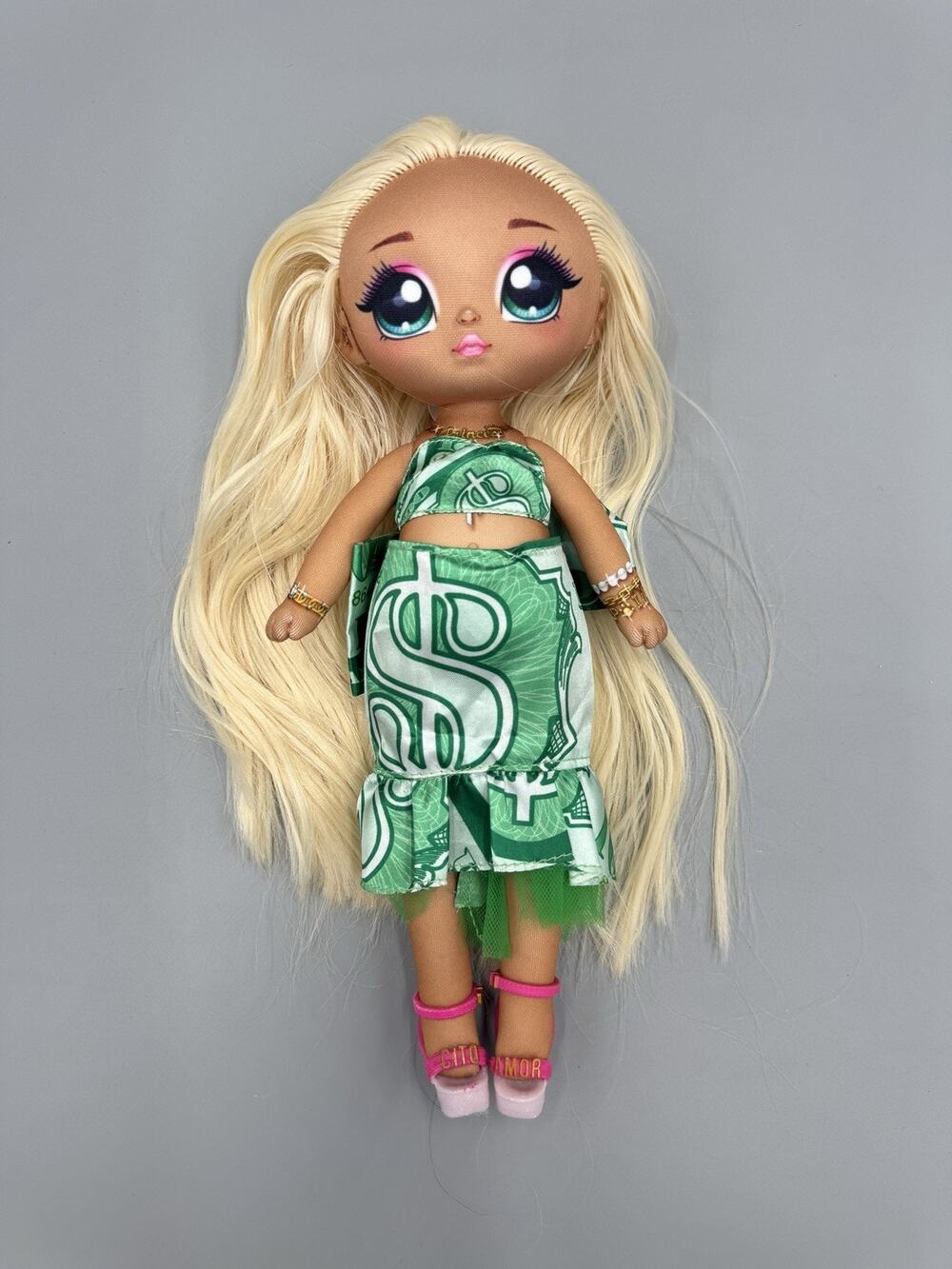 Na Na Na Surprise Teens Fashion Doll Carmen Linda Series Money Dress 11”